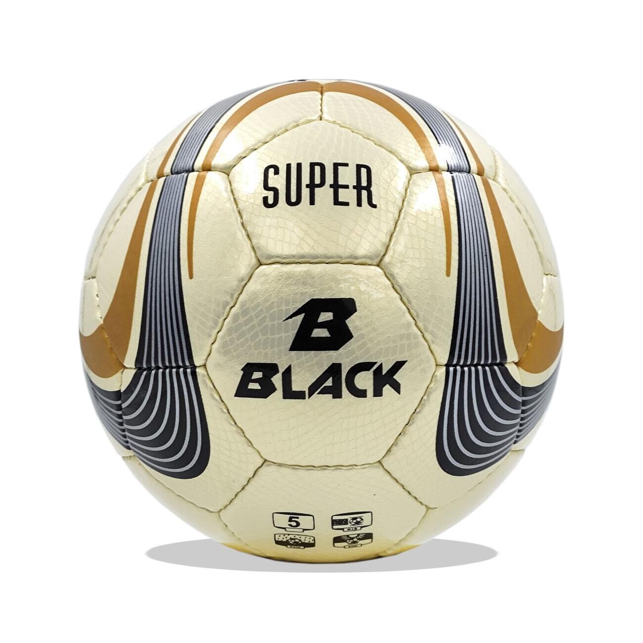 BLACK SUPER FUTBOL TOPU NO 5