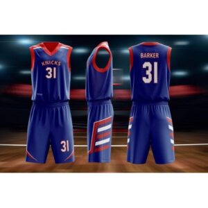 Dijital Baskı Erkek Basketbol Forma - 4