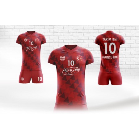 Dijital Baskı Bayan Voleybol Forma - 10
