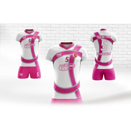 Dijital Baskı Bayan Voleybol Forma - 14