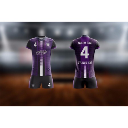 Dijital Baskı Bayan Voleybol Forma - 17