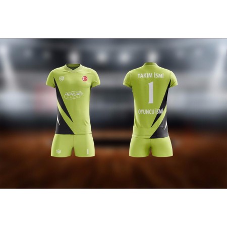 Dijital Baskı Bayan Voleybol Forma - 19
