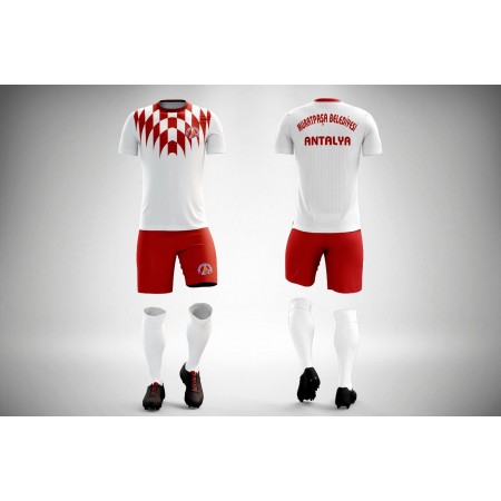 Dijital Baskı Erkek Futbol Forma - 107