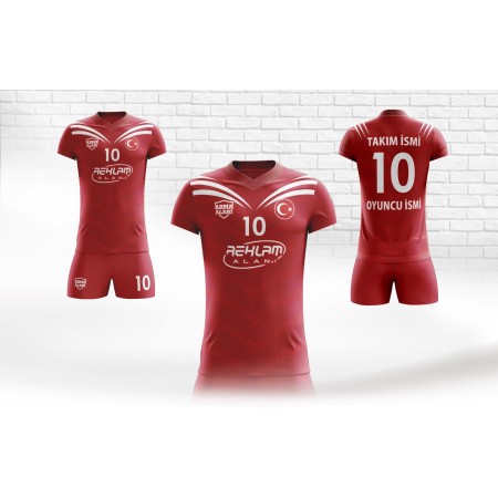Dijital Baskı Bayan Voleybol Forma - 27