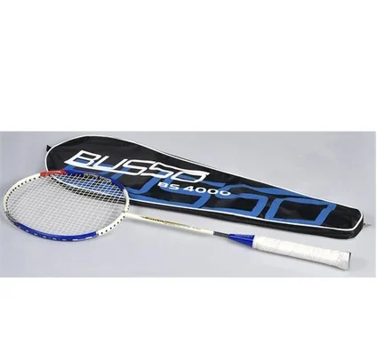BUSSO BADMINTON RAKETİ SÜPER KARBON GÖVDE TEK PARÇA TAM KILIF