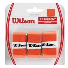WILSON PRO SOFT OVERGRIP Renk: Turuncu / Kırmızı / Yeşil / Siyah